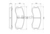 BOSCH 0 986 493 790 Brake Pad Set, disc brake